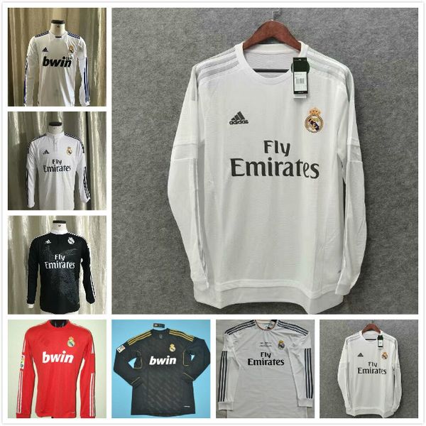 #7 raul #9 ronaldo #23 beckham retro 06 07 real madrid soccer jersey vintage 2006 2007 football shirt cannavaro marcelo higuain long sleeve, Black;yellow
#7 raul #9 ronaldo #23 beckham retro 06 07 real madrid soccer jersey vintage 2006 2007 football shirt cannavaro marcelo higuain long sleeve, Black;yellow