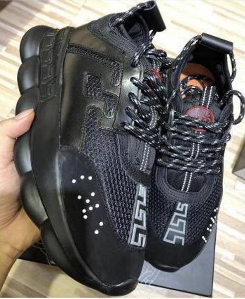 2019 casual shoes mens italy luxury comfort designer chain sneakers women mesh leather trainer elastic bottom beauty head, Black
2019 casual shoes mens italy luxury comfort designer chain sneakers women mesh leather trainer elastic bottom beauty head, Black