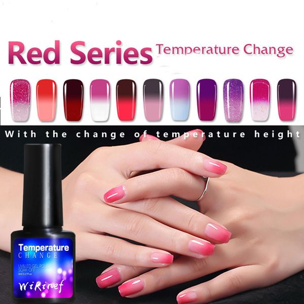 colorful nail polish varnish led uv nail gel polish glue lacquer manicure diy art tools temperature color changing gel, Red;pink
colorful nail polish varnish led uv nail gel polish glue lacquer manicure diy art tools temperature color changing gel, Red;pink