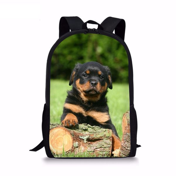 customized funny puppy rottweiler print boys girls backpacks primary school students shoolbag casual children lapback pack
customized funny puppy rottweiler print boys girls backpacks primary school students shoolbag casual children lapback pack
