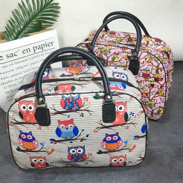 women travel bags 2019 fashion pu leather large capacity waterproof owl cartoon print luggage duffle bag men casual travel bags
women travel bags 2019 fashion pu leather large capacity waterproof owl cartoon print luggage duffle bag men casual travel bags