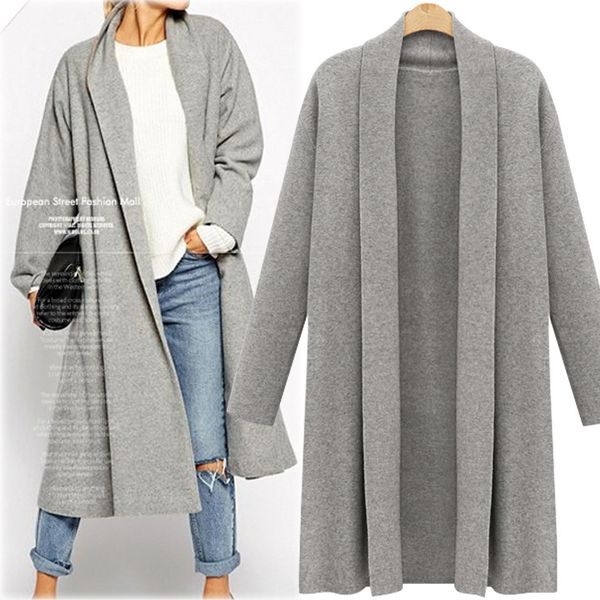 lanmrem 2019 осень зима нового способа вскользь женщины long coat solid color wild сыпучие большой размер knit кардигана tc112, Black;brown
lanmrem 2019 осень зима нового способа вскользь женщины long coat solid color wild сыпучие большой размер knit кардигана tc112, Black;brown