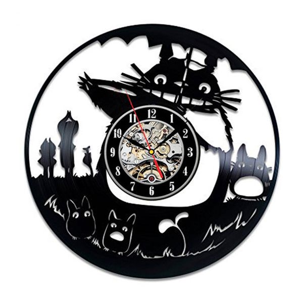 studio ghibli totoro wall clock cartoon my neighbor totoro vinyl record clocks wall watch home decor christmas gift for children
studio ghibli totoro wall clock cartoon my neighbor totoro vinyl record clocks wall watch home decor christmas gift for children