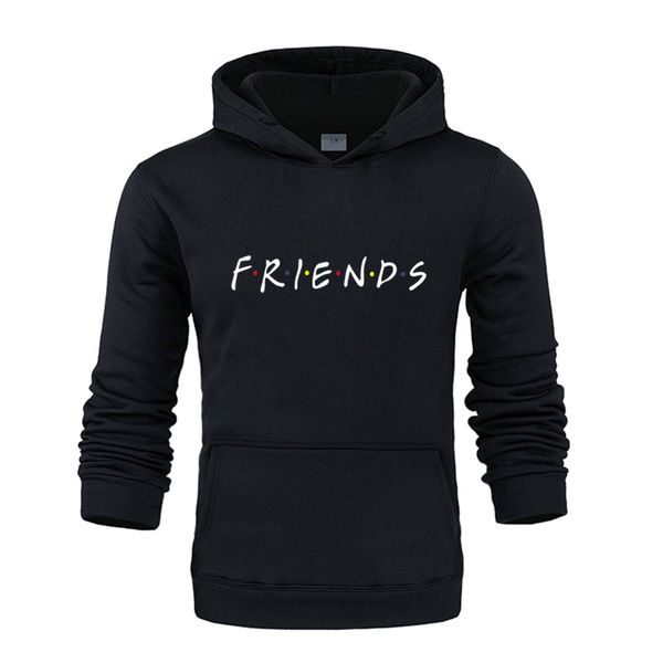 new 2020 autumn winter men and women streetwear friends hooded sweater coat pullovers s-xxxl, Black
new 2020 autumn winter men and women streetwear friends hooded sweater coat pullovers s-xxxl, Black