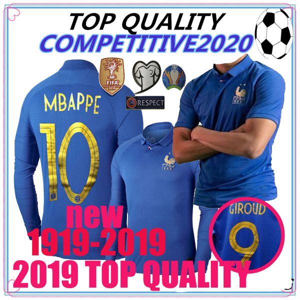 2019 france 1919 2019 pecial edition griezmann centenary occer jer ey mbappe female french hirt pogba kante football francia 19 20
2019 france 1919 2019 pecial edition griezmann centenary occer jer ey mbappe female french hirt pogba kante football francia 19 20