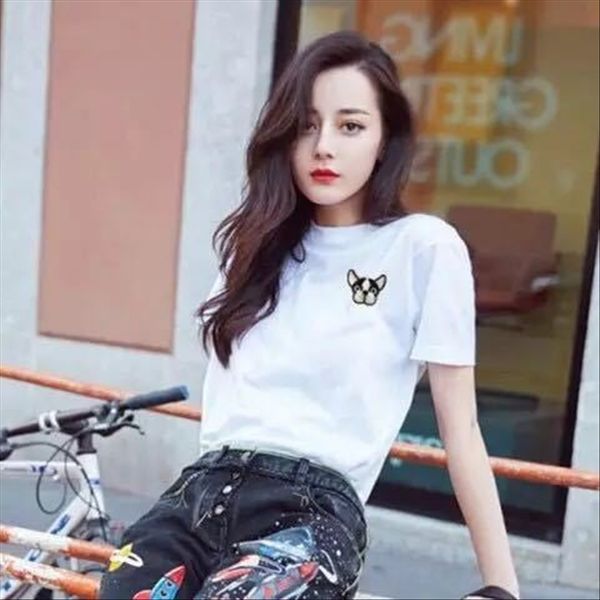 summer 2020 dilireba dog embroidered short-sleeved t-shirt women's loose bamboo cotton summer 2020 dilireba dog embroidered short-sleev, White
summer 2020 dilireba dog embroidered short-sleeved t-shirt women's loose bamboo cotton summer 2020 dilireba dog embroidered short-sleev, White
