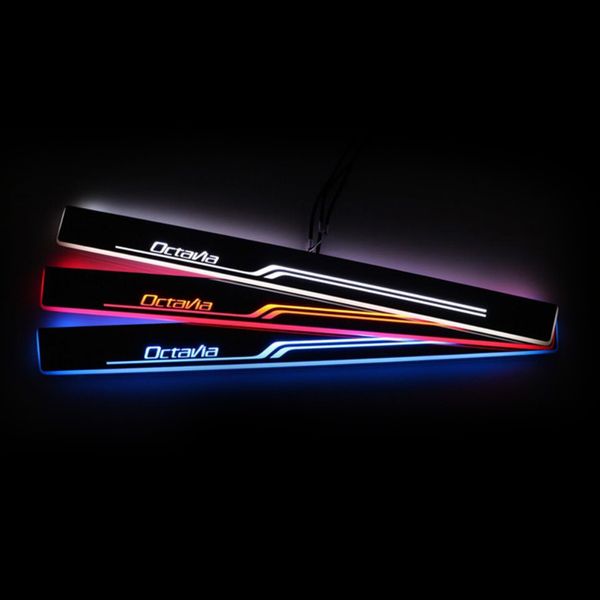 for skoda octavia a5 a7 acrylic moving led welcome pedal car scuff plate pedal door sill pathway light
for skoda octavia a5 a7 acrylic moving led welcome pedal car scuff plate pedal door sill pathway light