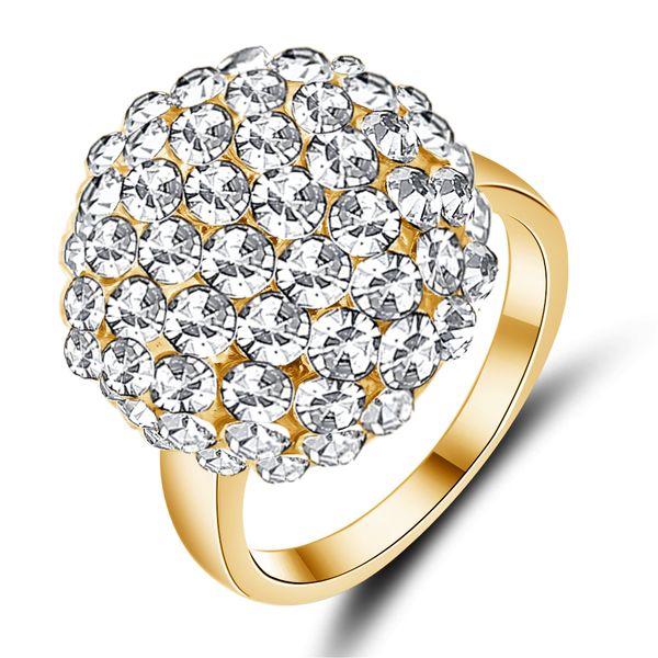 ball shape gold ring micro inlaid zircon ring women's engagement promise jewelry fashion party beautiful accessories give girl, Silver
ball shape gold ring micro inlaid zircon ring women's engagement promise jewelry fashion party beautiful accessories give girl, Silver