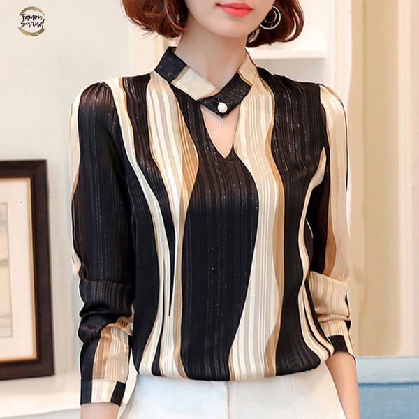 plus size women blouse fashion woman office striped shirt chiffon blouse shirt long sleeve women shirts z06 60, White
plus size women blouse fashion woman office striped shirt chiffon blouse shirt long sleeve women shirts z06 60, White