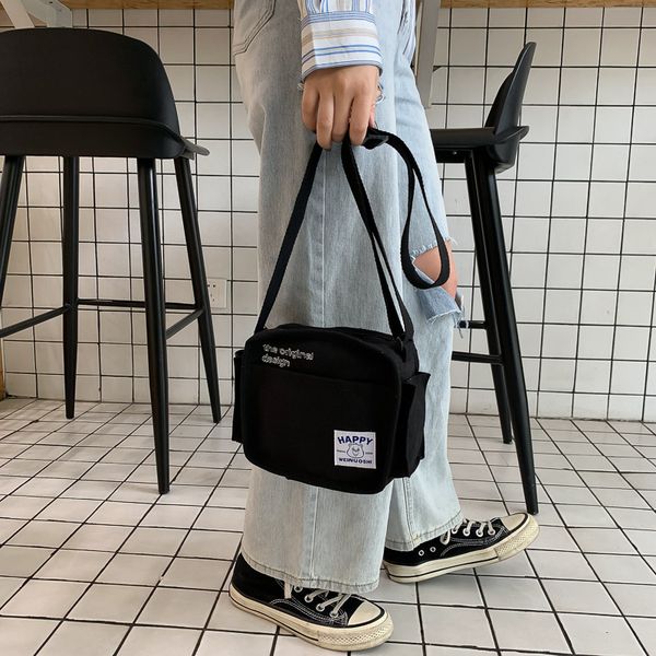 harajuku-style literature and art canvas simple bag meng some acridine korean-style new style casual versatile shoulder square s
harajuku-style literature and art canvas simple bag meng some acridine korean-style new style casual versatile shoulder square s