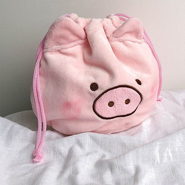 new style cartoon plush cosmetic bag women girls drawstring makeup toiletries storage bag
new style cartoon plush cosmetic bag women girls drawstring makeup toiletries storage bag