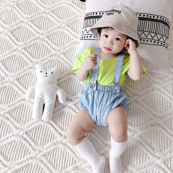 clothing sets 2021 solid born baby boy clothes bodysuits+suspender denim shorts outfits cotton roupa de, White
clothing sets 2021 solid born baby boy clothes bodysuits+suspender denim shorts outfits cotton roupa de, White