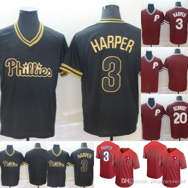 Mens Philadelphia 3 Bryce Harper 20 Mike Schmidt 100% Stitched Phillies Baseball Jerseys Cheap Fast Shipping S-XXXL
Mens Philadelphia 3 Bryce Harper 20 Mike Schmidt 100% Stitched Phillies Baseball Jerseys Cheap Fast Shipping S-XXXL
