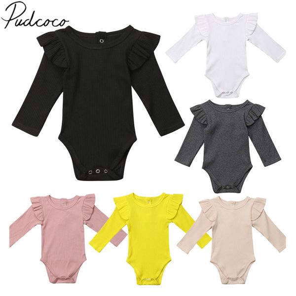 2018 brand new newborn infant kids baby girls boys autumn causal bodysuits ruffles long sleeve solid warm jumpsuits outfit 0-24m, White
2018 brand new newborn infant kids baby girls boys autumn causal bodysuits ruffles long sleeve solid warm jumpsuits outfit 0-24m, White