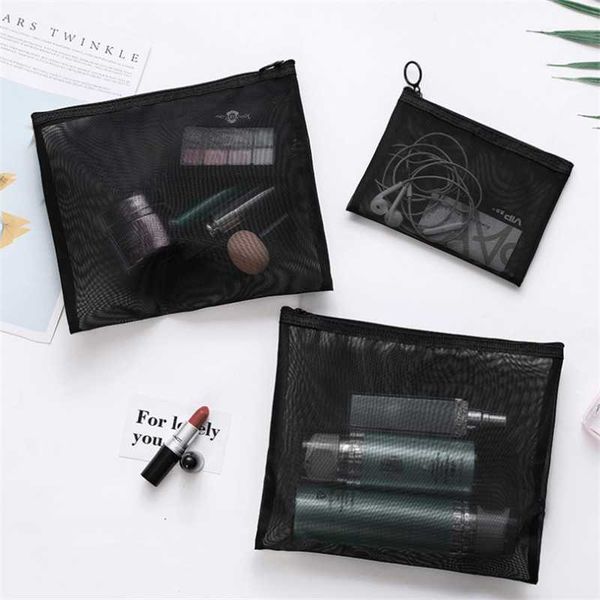 women travel cosmetic bag casual zipper make up transparent mesh makeup case organizer storage pouch toiletry beauty wash bags
women travel cosmetic bag casual zipper make up transparent mesh makeup case organizer storage pouch toiletry beauty wash bags
