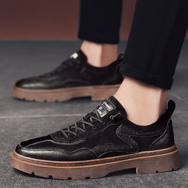 2020 new casual shoes mens anti slip leather shoes men comfortable men good quality fashion sneakers, Black
2020 new casual shoes mens anti slip leather shoes men comfortable men good quality fashion sneakers, Black