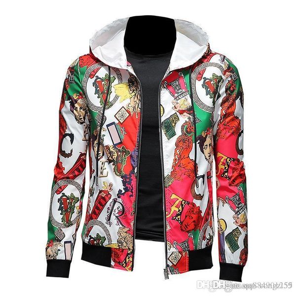 2019 new mens designer jackets printing luxury jacket hooded windbreaker coat fashion jacket casual hip hop wholesale plus size m-5xl, Black;brown
2019 new mens designer jackets printing luxury jacket hooded windbreaker coat fashion jacket casual hip hop wholesale plus size m-5xl, Black;brown