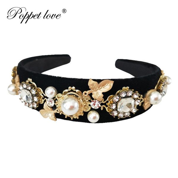 baroque luxury rhinestone crystal headband for women bridal gold leaf hair accessories jewelry runway retro headwear, Golden;white
baroque luxury rhinestone crystal headband for women bridal gold leaf hair accessories jewelry runway retro headwear, Golden;white