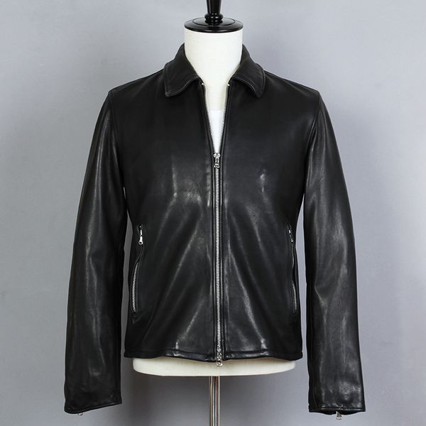 casual 2020 genuine men black sheepskin short turn-down collar motorcycle biker jacket real leather coat
casual 2020 genuine men black sheepskin short turn-down collar motorcycle biker jacket real leather coat