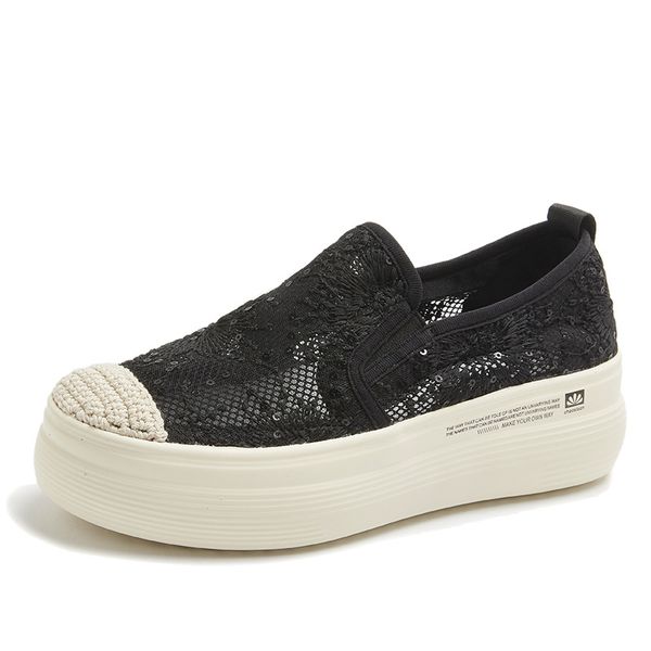 Fisherman Shoes Womens Platform Summer New Style Heightening Womens Shoes Slip-out Mesh Shoes Sponge Cake Breathable
Fisherman Shoes Womens Platform Summer New Style Heightening Womens Shoes Slip-out Mesh Shoes Sponge Cake Breathable