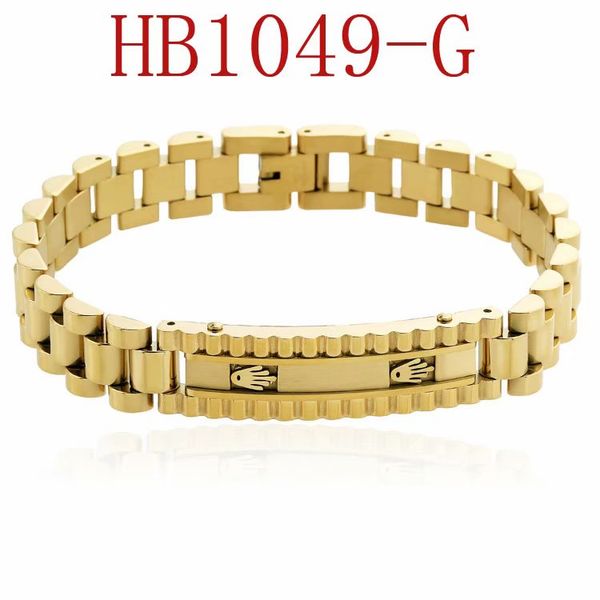 famous r brand men's bracelets with stainless steel iced out bracelet designer bracelets for women drop shipping, Black
famous r brand men's bracelets with stainless steel iced out bracelet designer bracelets for women drop shipping, Black