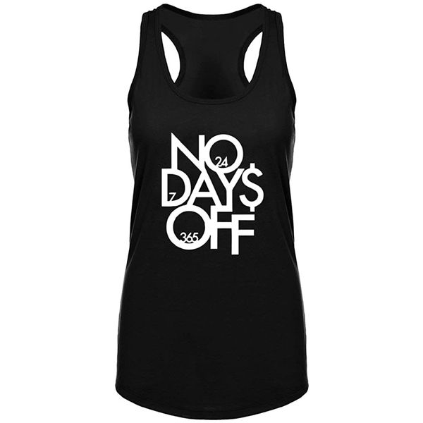 women's no days off gym workout yogo racerback tank gym tank summer funny letter print tank top, White
women's no days off gym workout yogo racerback tank gym tank summer funny letter print tank top, White