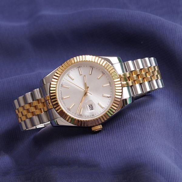 mens watch sports automatic mechanical wrist watches two tone gold dial designer wristwatch reloj fashion dress casual watches simple, Slivery;brown
mens watch sports automatic mechanical wrist watches two tone gold dial designer wristwatch reloj fashion dress casual watches simple, Slivery;brown