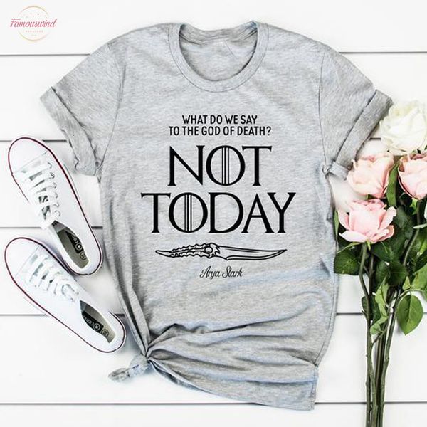 not today t shirt women arya stark game of thrones t shirt womens summer short sleeve got plus size tshirt, White
not today t shirt women arya stark game of thrones t shirt womens summer short sleeve got plus size tshirt, White