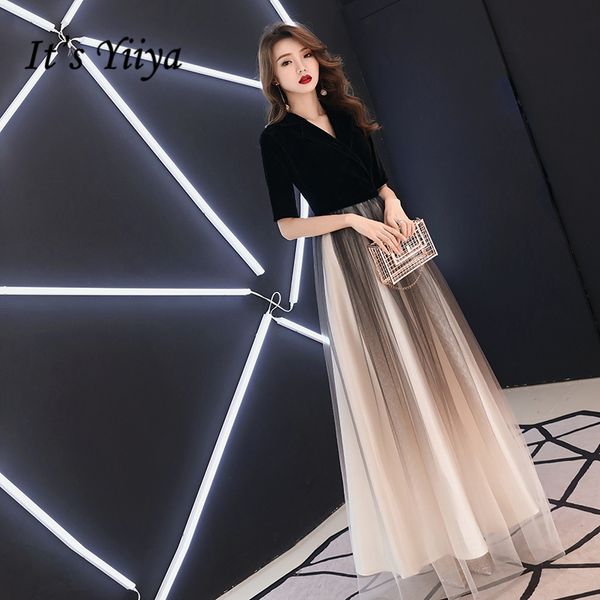 it's yiiya evening dress gradient color lace illusion wedding formal dresses v-neck floor length a-line zipper party gowns e343, White;black
it's yiiya evening dress gradient color lace illusion wedding formal dresses v-neck floor length a-line zipper party gowns e343, White;black