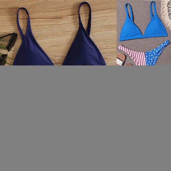 women flag print bikini two piece bikini set filled beach bikinis swimwear women 2020 new bathing suit swimsuit, White;black
women flag print bikini two piece bikini set filled beach bikinis swimwear women 2020 new bathing suit swimsuit, White;black