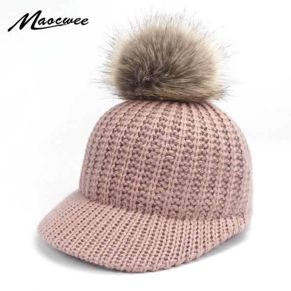 women girl warm bone snapback hat female autumn winter faux fur pom pom hats hip hop felt baseball cap for adults and children, Blue;gray
women girl warm bone snapback hat female autumn winter faux fur pom pom hats hip hop felt baseball cap for adults and children, Blue;gray