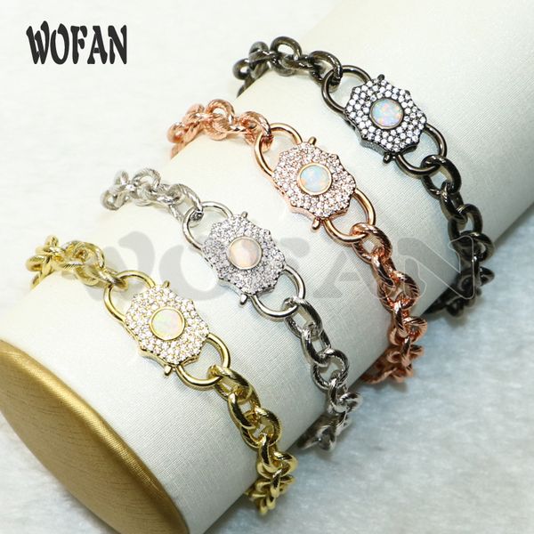 mix colors link bracelets jewelry gift for women color retention jewels fashion zircon clasp bracelets 50687, Black
mix colors link bracelets jewelry gift for women color retention jewels fashion zircon clasp bracelets 50687, Black