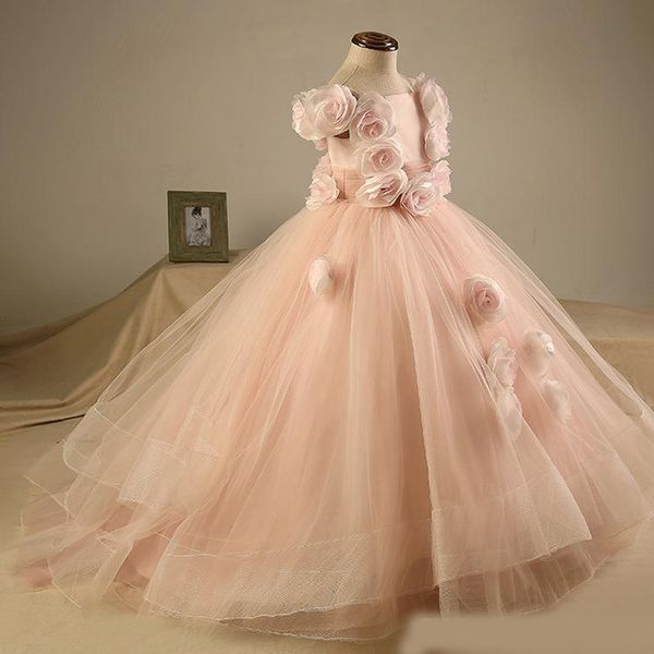 new lovely girl dress new pink handmade flowers vinatage wedding flower girls' dresses girl' pageant dress, White;blue
new lovely girl dress new pink handmade flowers vinatage wedding flower girls' dresses girl' pageant dress, White;blue