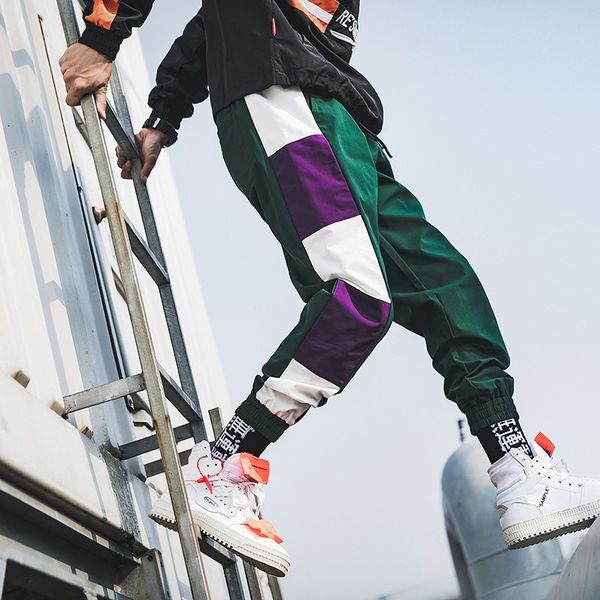 2019 spring contrast color ankle length ment hip hop trousers streetwear sweat pant pantalon homme jogger pant pantalon hombre, Black
2019 spring contrast color ankle length ment hip hop trousers streetwear sweat pant pantalon homme jogger pant pantalon hombre, Black