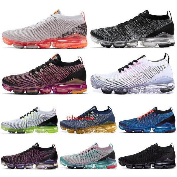 2019 fly 3.0 mens women running shoes triple black white pure platinum knit 3s men jogging sneakers designer sport shoes 36-45 
2019 fly 3.0 mens women running shoes triple black white pure platinum knit 3s men jogging sneakers designer sport shoes 36-45