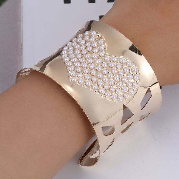 lzhlq heart pattern bracelet women crystal bangles inlaid metal trend bangles wedding party jewelry, Black
lzhlq heart pattern bracelet women crystal bangles inlaid metal trend bangles wedding party jewelry, Black