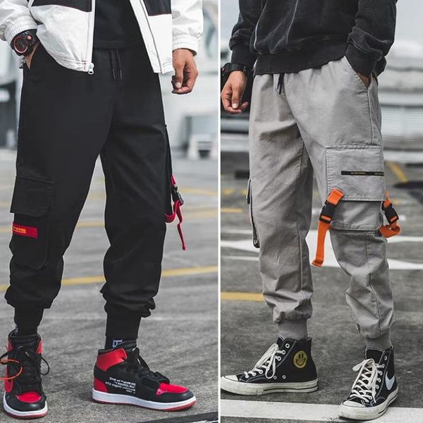 new harajuku cotton multi-pockets safari style fashion cargo pants men autumn hip hop streetwear casual elastic trousers camo, Black
new harajuku cotton multi-pockets safari style fashion cargo pants men autumn hip hop streetwear casual elastic trousers camo, Black
