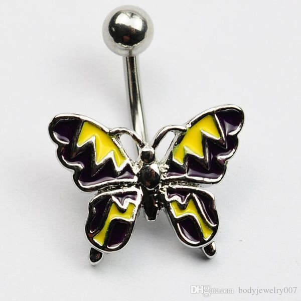 d0237 ( 1 color ) purple color belly ring nice butterfly style belly ring with piercing body jewlery navel belly ring body jewelry, Silver
d0237 ( 1 color ) purple color belly ring nice butterfly style belly ring with piercing body jewlery navel belly ring body jewelry, Silver