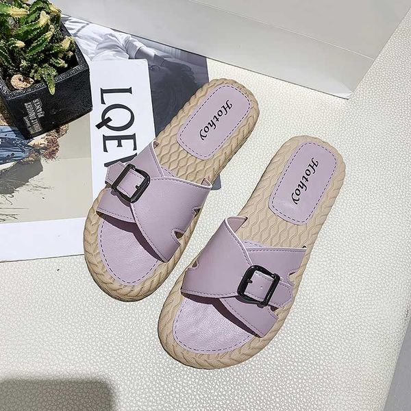 slippers summer women sandals purple lilac buckle flip flop bohemia beach outdoor heels desinger straw bottom shoes, Black
slippers summer women sandals purple lilac buckle flip flop bohemia beach outdoor heels desinger straw bottom shoes, Black