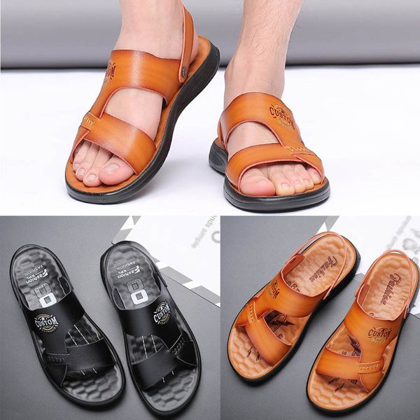 men shoes sandalias hombre summer men's summer sandals casual beach shoes non-slip sandals and slippers brand new, Black
men shoes sandalias hombre summer men's summer sandals casual beach shoes non-slip sandals and slippers brand new, Black