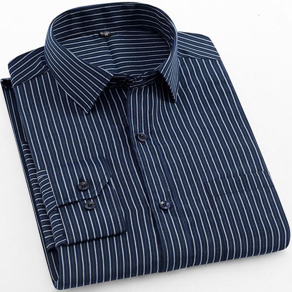2019 lente en herfst mode nieuwe mannen toevallige lange mouwen business shirt/mannen slim fit zakelijke jurk gestreepte shirt, White;black
2019 lente en herfst mode nieuwe mannen toevallige lange mouwen business shirt/mannen slim fit zakelijke jurk gestreepte shirt, White;black