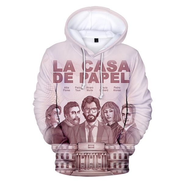 la casa de papel 3d hoodies men/women harajuku sweatshirt money heist the house of paper hip hop hooded jacket funny clothes, Black
la casa de papel 3d hoodies men/women harajuku sweatshirt money heist the house of paper hip hop hooded jacket funny clothes, Black