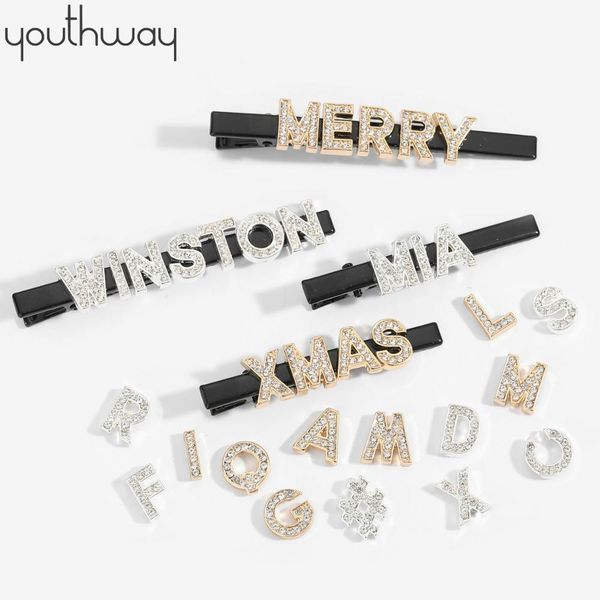 custom персонализированной черных волос клип аксессуары для волос rhinestone буквы слова haipins styling кристалл клипса для мамы девочек, Golden;white
custom персонализированной черных волос клип аксессуары для волос rhinestone буквы слова haipins styling кристалл клипса для мамы девочек, Golden;white