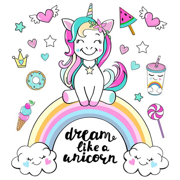 colorful unicorn rainbow wall stickers dream like a unicorn quote wall art decal for kids room girls bedroom nursery decor
colorful unicorn rainbow wall stickers dream like a unicorn quote wall art decal for kids room girls bedroom nursery decor