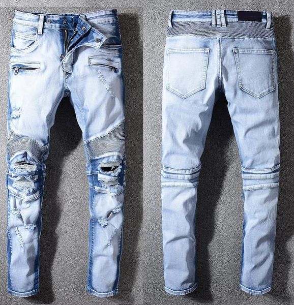 tide brand designer mens pants new fashion wild man jeans slim luxury boutique men quality student jeans, Blue
tide brand designer mens pants new fashion wild man jeans slim luxury boutique men quality student jeans, Blue