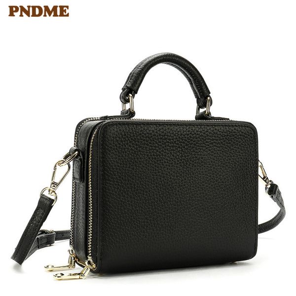 pndme simple genuine leather ladies small handbag casual cowhide weekend party women's mini shoulder crossbody bag
pndme simple genuine leather ladies small handbag casual cowhide weekend party women's mini shoulder crossbody bag