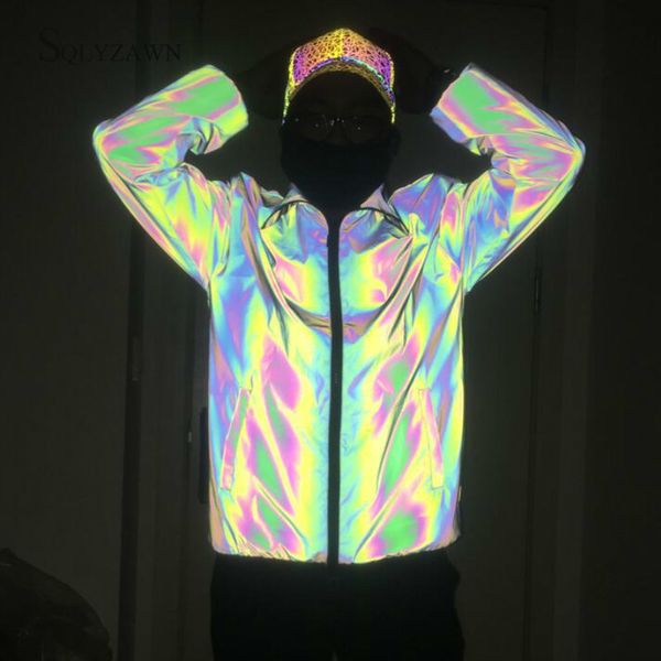 men colorful reflective loose jacket autumn winter streetwear gray light bomber fashion waterproof windbreaker plus size, Black;brown
men colorful reflective loose jacket autumn winter streetwear gray light bomber fashion waterproof windbreaker plus size, Black;brown