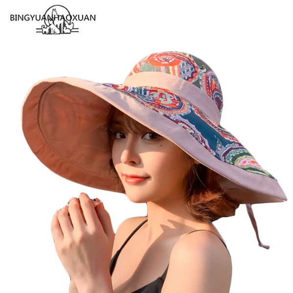 bingyuanhaoxuan women's anti-uv sun protective wide brim reversible floppy sun hat beach upf 50, Blue;gray
bingyuanhaoxuan women's anti-uv sun protective wide brim reversible floppy sun hat beach upf 50, Blue;gray