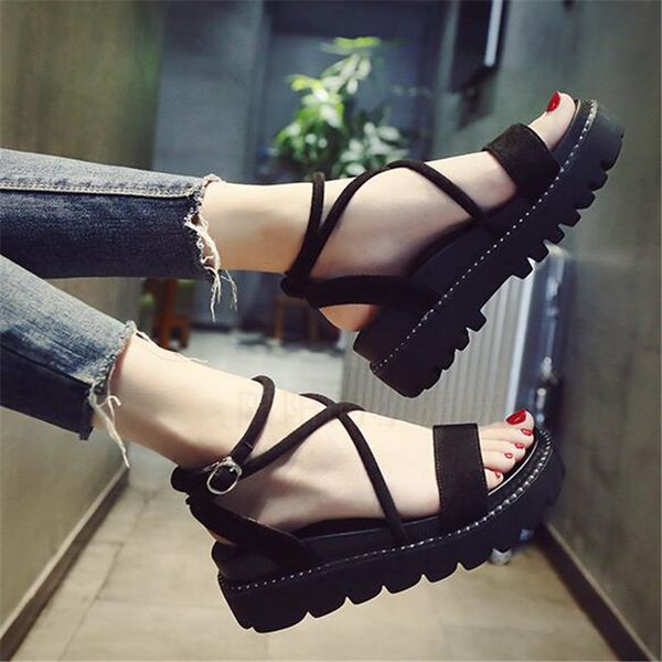 brand shoes woman chaussures femme sandalias zapatos mujer casual platform flat sandals summer scarpe women shoes sapato feminino, Black
brand shoes woman chaussures femme sandalias zapatos mujer casual platform flat sandals summer scarpe women shoes sapato feminino, Black