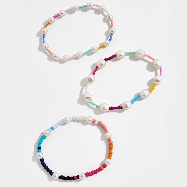 boho rainbow glass seed beads elastic bracelets freshwater pearl bracelet set pack stack pulseras mujer couple bracelet femme, Golden;silver
boho rainbow glass seed beads elastic bracelets freshwater pearl bracelet set pack stack pulseras mujer couple bracelet femme, Golden;silver